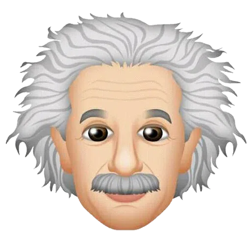 Einstein- Sticker