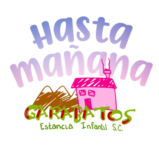 Garabatos Estancia Infantil - Sticker