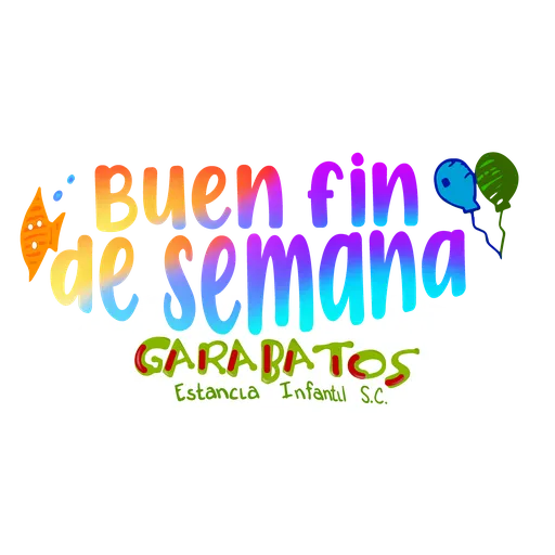 Garabatos Estancia Infantil - Sticker 7