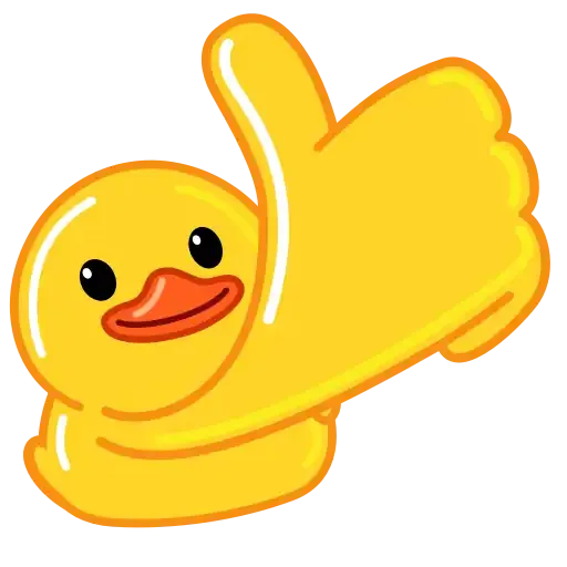 Utya duck - Sticker