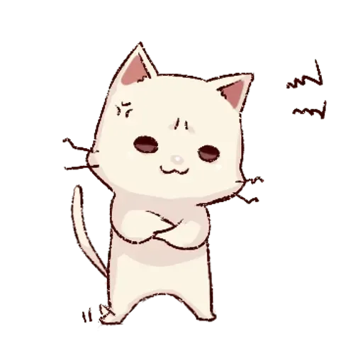 Frown cat 2 - Sticker 2