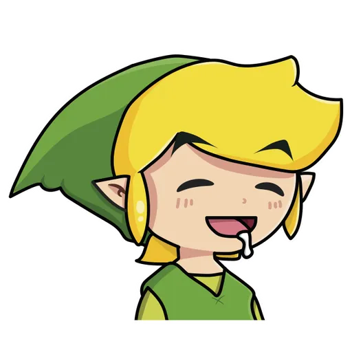 Toon Link Sticker Pack Stickers Cloud