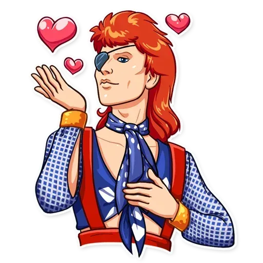 D. Bowie - Sticker 2