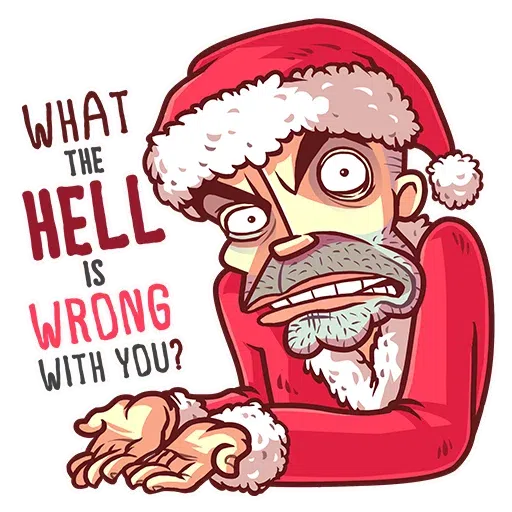 Bad Santa - Sticker 6