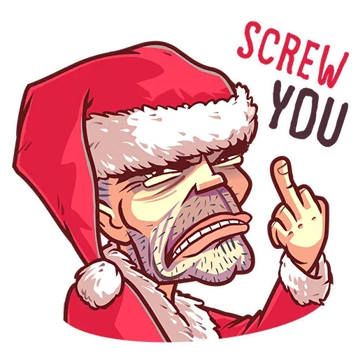 Bad Santa - Sticker 8
