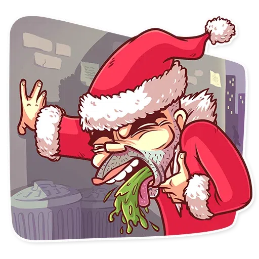 Bad Santa - Sticker 7