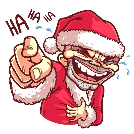 Bad Santa - Sticker 2
