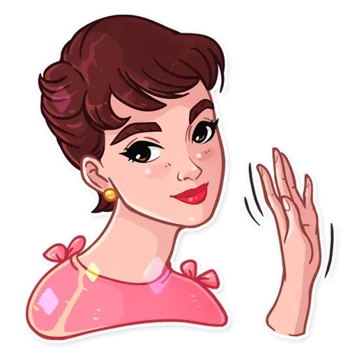 Miss Hepburn - Sticker 5