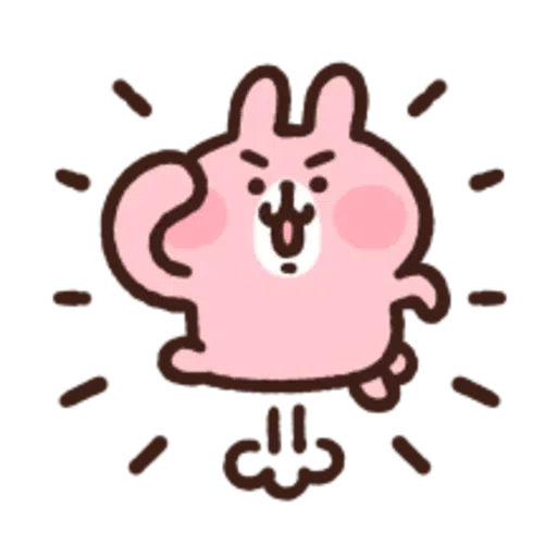 粉紅兔兔5 - Sticker 2