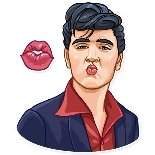 Elvis Presley - Sticker 2