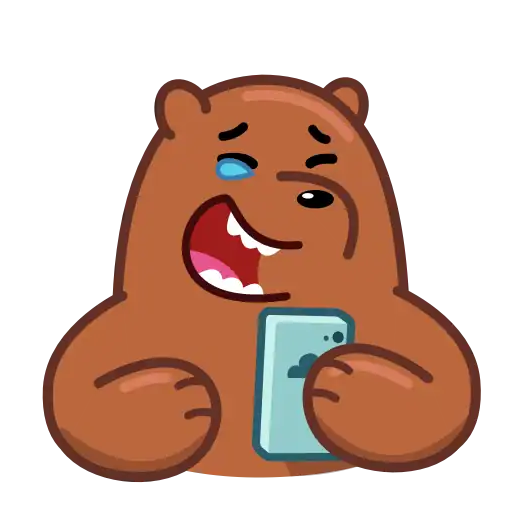Bear- Sticker