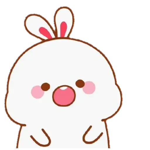 cute rabbit - Sticker 4