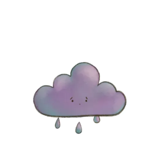 Kawaii Clouds - Sticker 3
