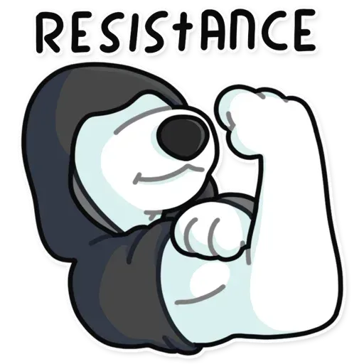 Resistance- Sticker