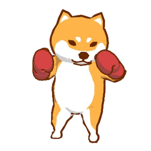 柴犬拳擊俱樂部- Sticker