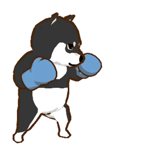 柴犬拳擊俱樂部 - Sticker 3
