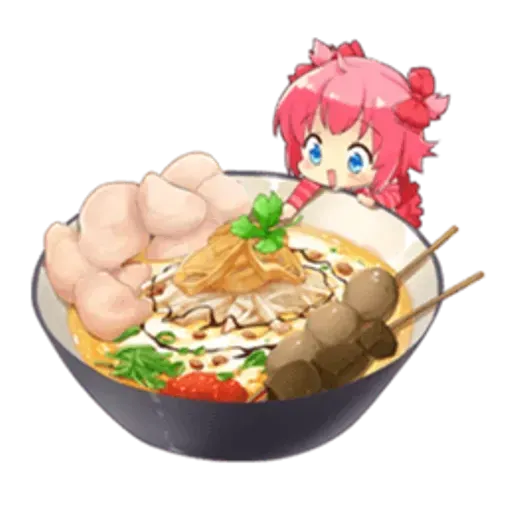 Anime Food - Sticker 4