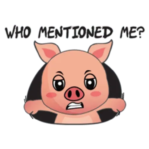 Laizy Piggy : Daily Talk - Sticker 3
